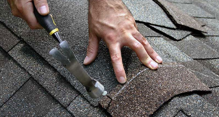 slate roof repair in Downey