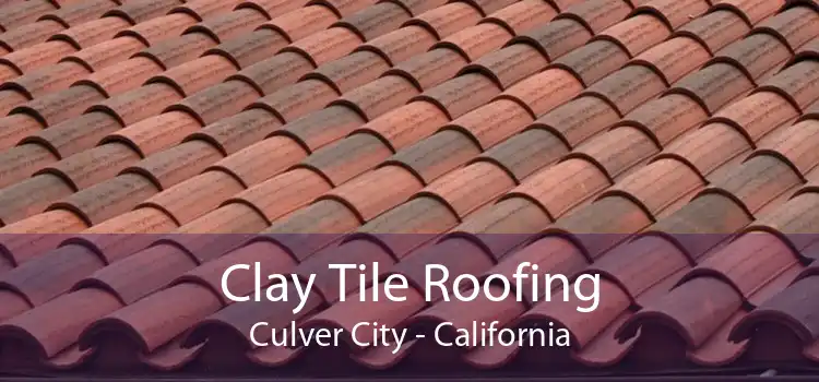 Clay Tile Roofing Culver City - California