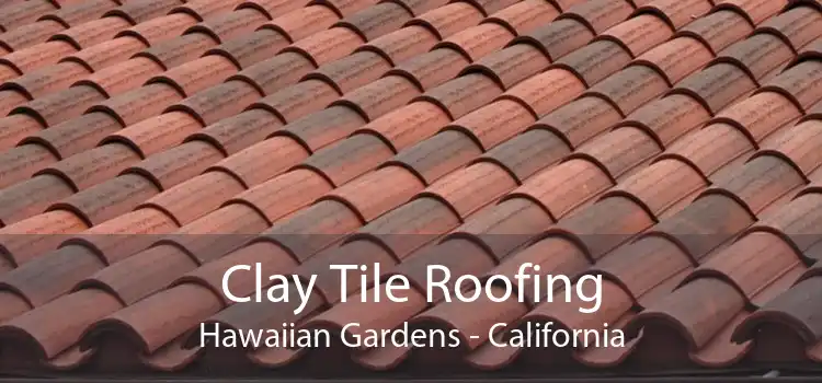 Clay Tile Roofing Hawaiian Gardens - California