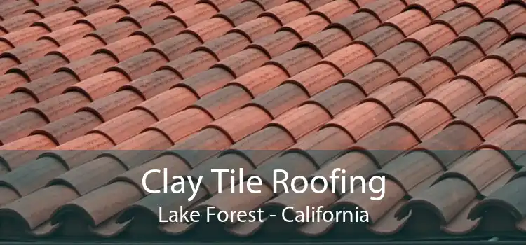 Clay Tile Roofing Lake Forest - California