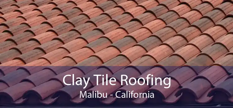 Clay Tile Roofing Malibu - California