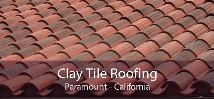 Clay Tile Roofing Paramount - California