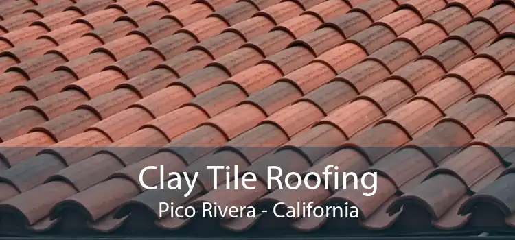 Clay Tile Roofing Pico Rivera - California