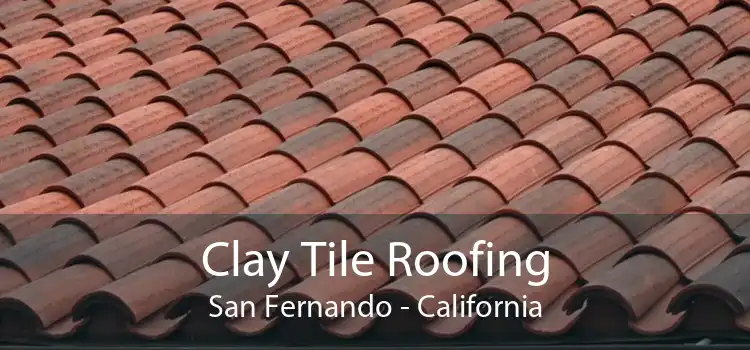 Clay Tile Roofing San Fernando - California