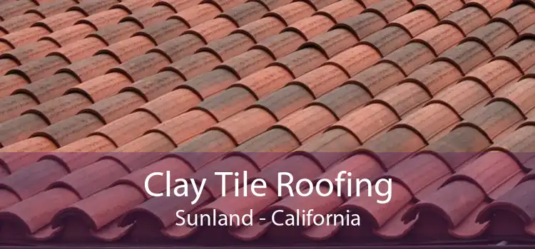 Clay Tile Roofing Sunland - California