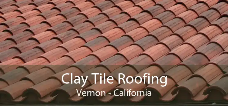 Clay Tile Roofing Vernon - California