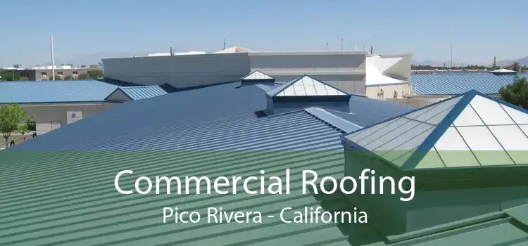Commercial Roofing Pico Rivera - California