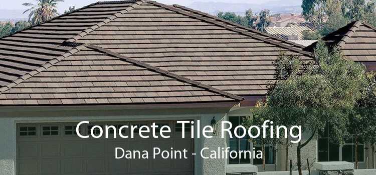 Concrete Tile Roofing Dana Point - California