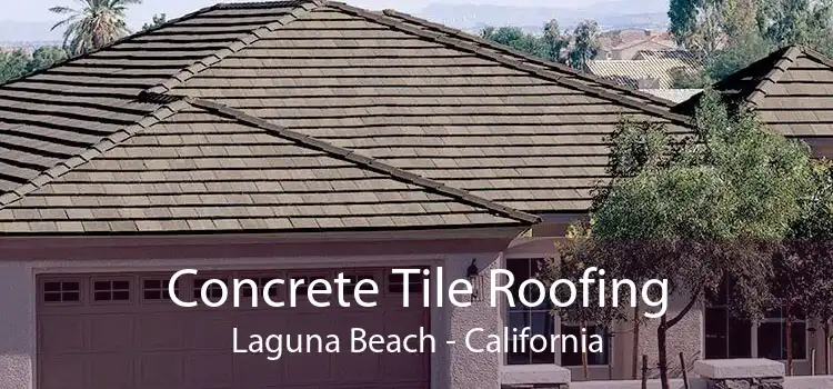 Concrete Tile Roofing Laguna Beach - California