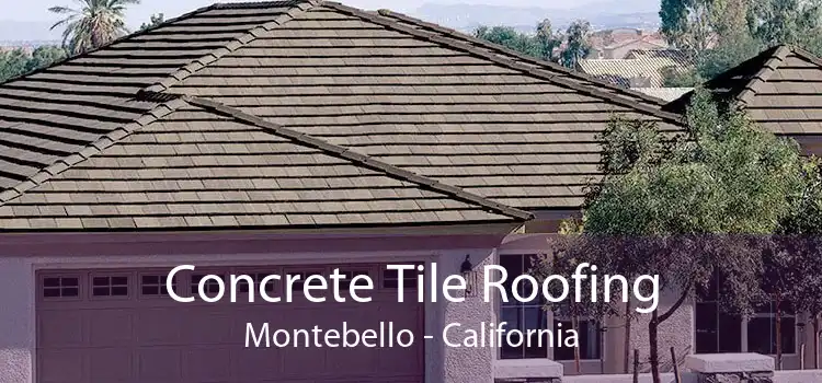 Concrete Tile Roofing Montebello - California