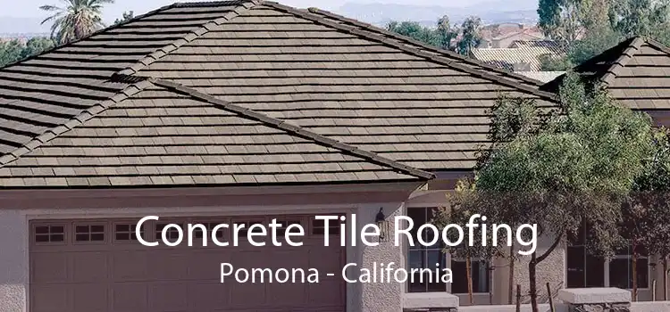 Concrete Tile Roofing Pomona - California