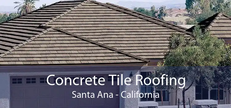 Concrete Tile Roofing Santa Ana - California
