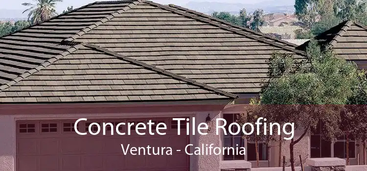 Concrete Tile Roofing Ventura - California