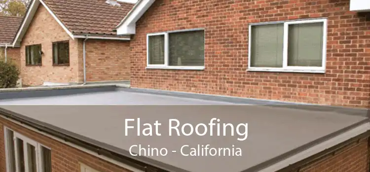Flat Roofing Chino - California