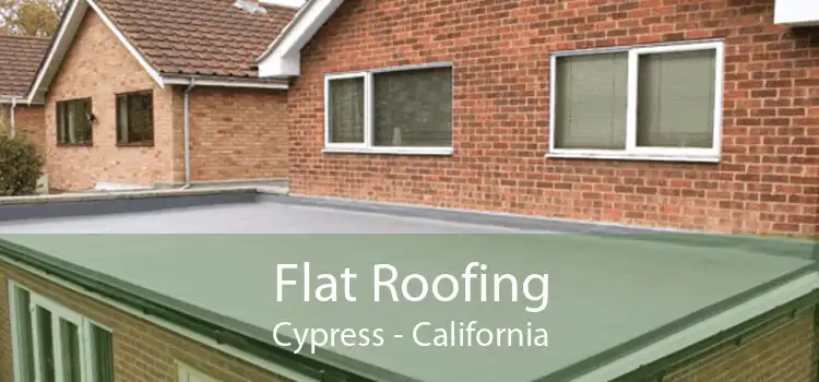 Flat Roofing Cypress - California