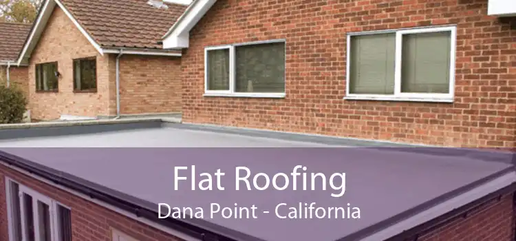 Flat Roofing Dana Point - California