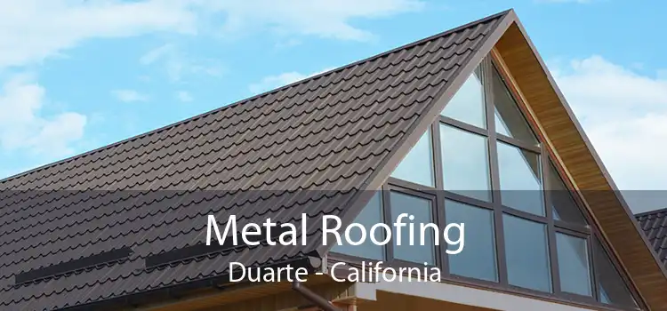 Metal Roofing Duarte - California