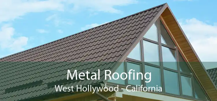 Metal Roofing West Hollywood - California