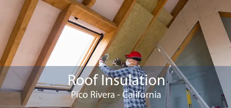 Roof Insulation Pico Rivera - California