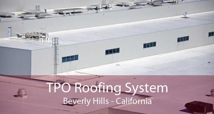TPO Roofing System Beverly Hills - California