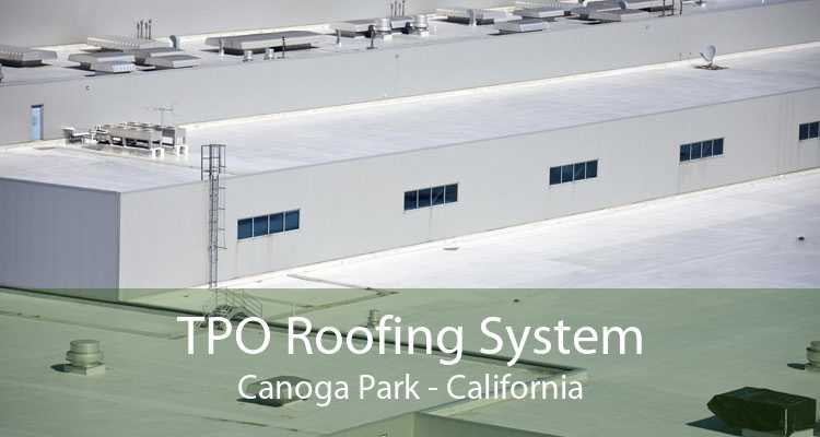 TPO Roofing System Canoga Park - California