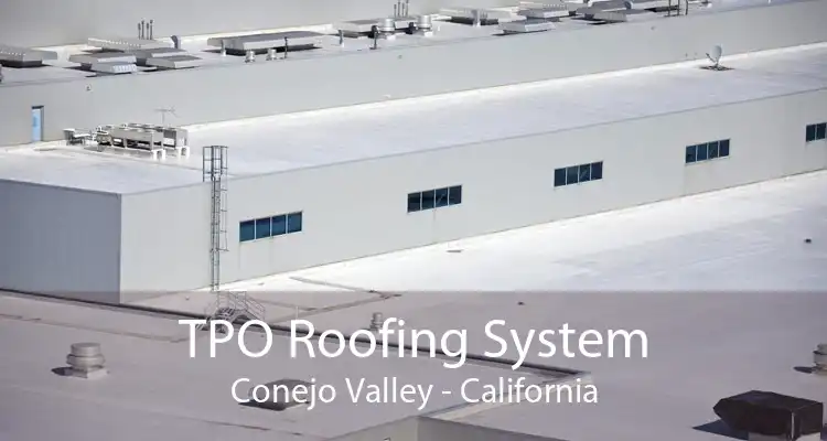 TPO Roofing System Conejo Valley - California