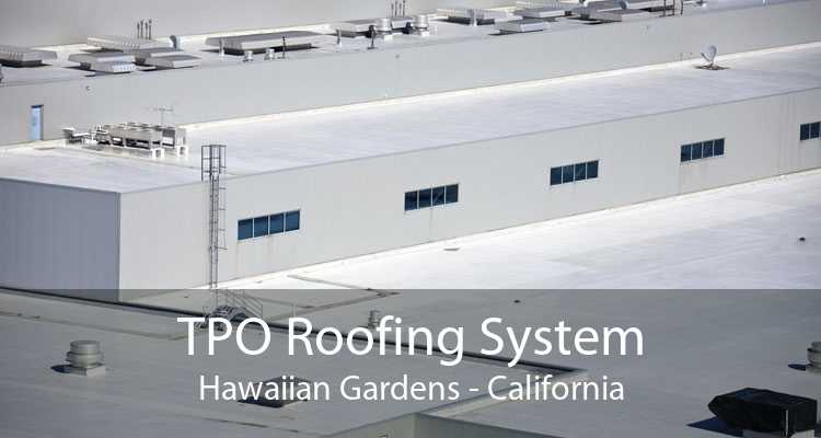 TPO Roofing System Hawaiian Gardens - California