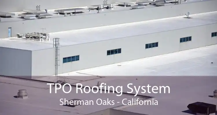 TPO Roofing System Sherman Oaks - California
