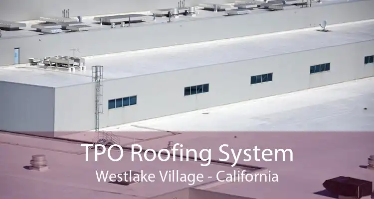 TPO Roofing System Westlake Village - California