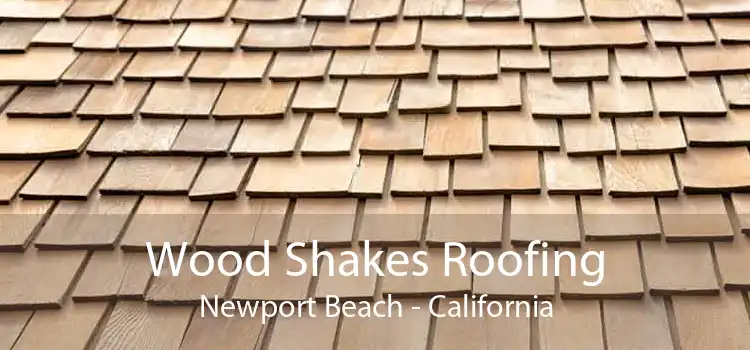 Wood Shakes Roofing Newport Beach - California