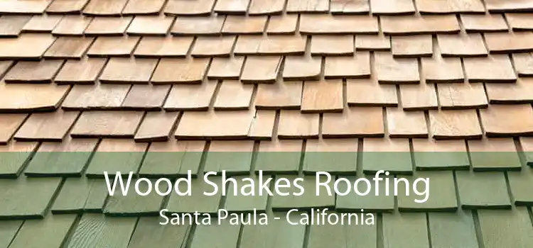 Wood Shakes Roofing Santa Paula - California