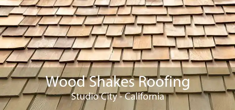 Wood Shakes Roofing Studio City - California