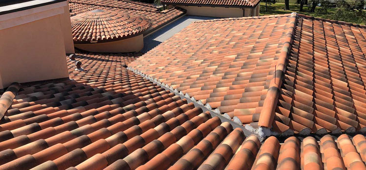Spanish Barrel Tile Roofing Commerce